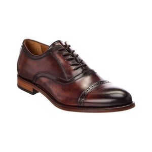 Antonio Maurizi Cap Toe Leather Oxford, Brown